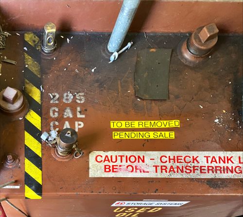 285 Gallon Used Oil Tank with Pump - Image 3